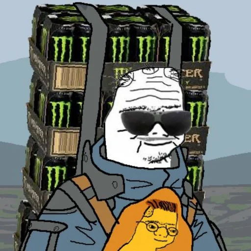 😎 Стикер «>that 30 year old boomer» для Telegram
