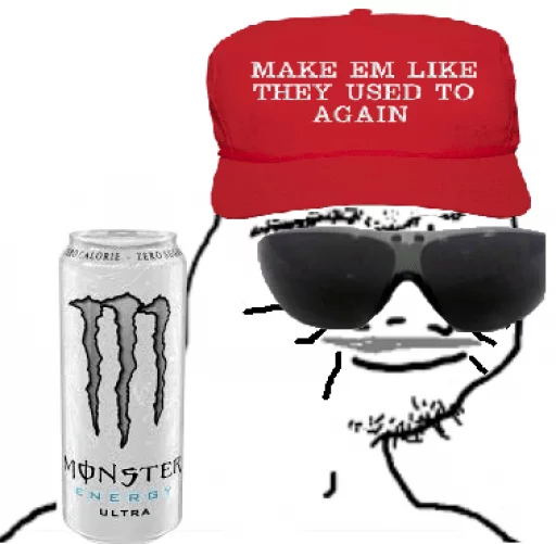 🇺🇸 Стикер «>that 30 year old boomer» для Telegram