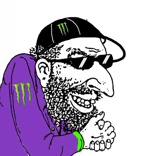 👃 Стикер «>that 30 year old boomer» для Telegram