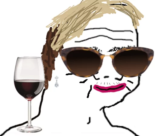 😎 Стикер «>that 30 year old boomer» для Telegram
