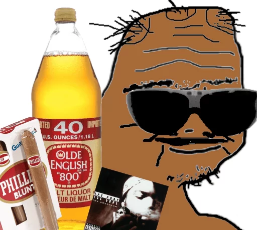 😎 Стикер «>that 30 year old boomer» для Telegram