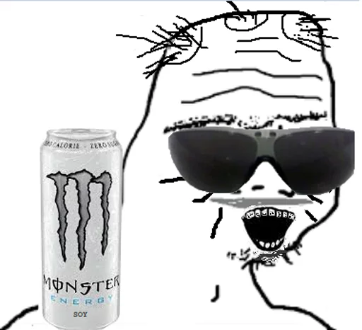 ☕️ Стикер «>that 30 year old boomer» для Telegram