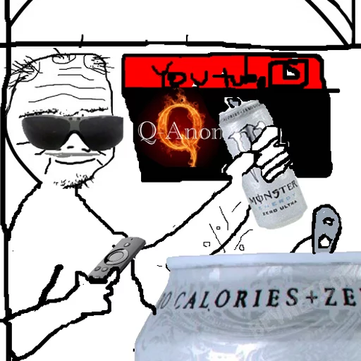 😎 Стикер «>that 30 year old boomer» для Telegram