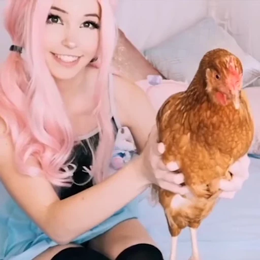 🐓 Стикер «Belle Delphine Pack 3» для Telegram