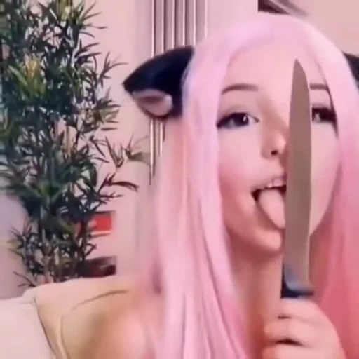 🔪 Стикер «Belle Delphine Pack 3» для Telegram