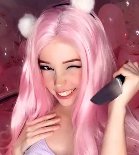 🔪 Стикер «Belle Delphine Pack 3» для Telegram