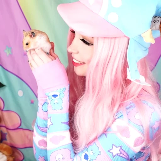 🐹 Стикер «Belle Delphine Pack 3» для Telegram
