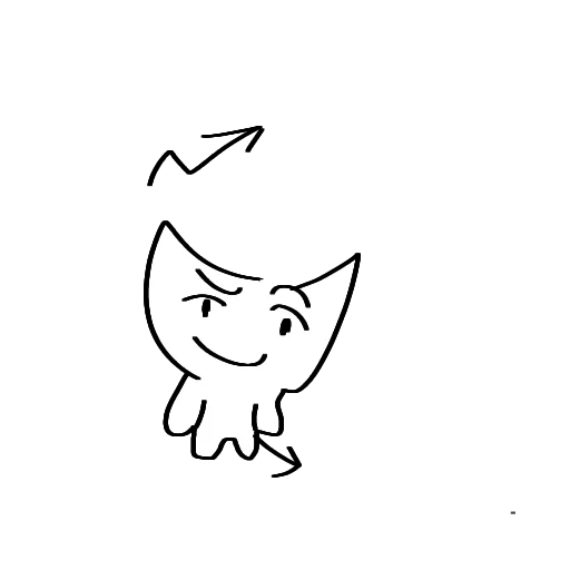 📈 Стикер «Чертяка» для Telegram