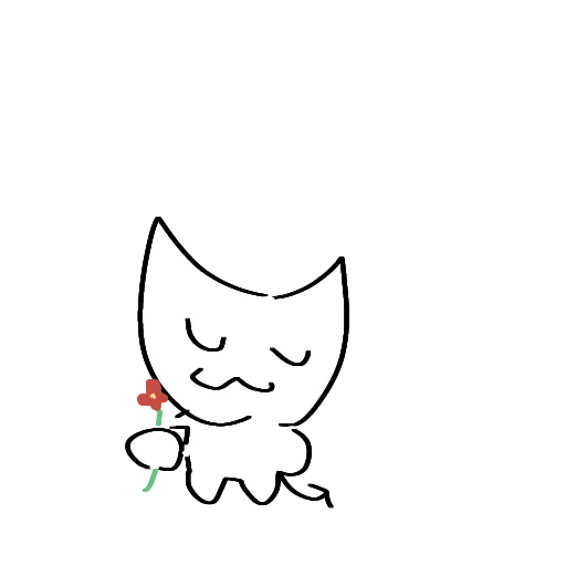 🌷 Стикер «Чертяка» для Telegram