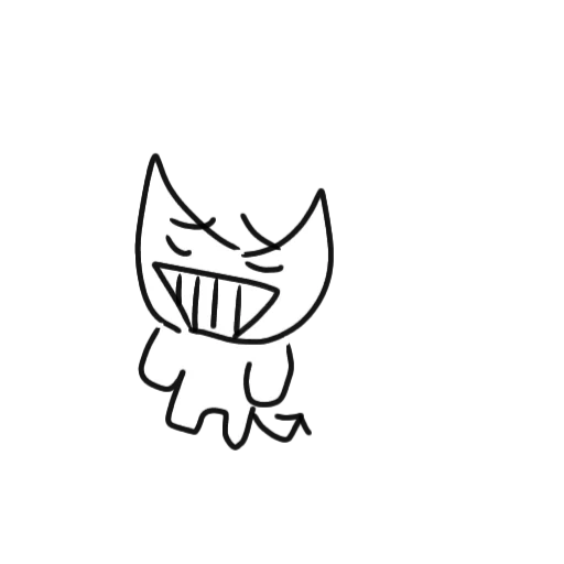 😎 Стикер «Чертяка» для Telegram