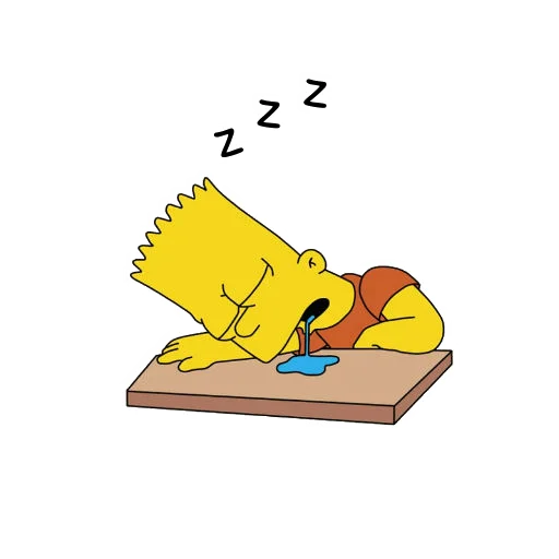😴 Стикер «Симпсоны» для Telegram