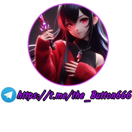 💀 Стикер «Кукла вуду» для Telegram