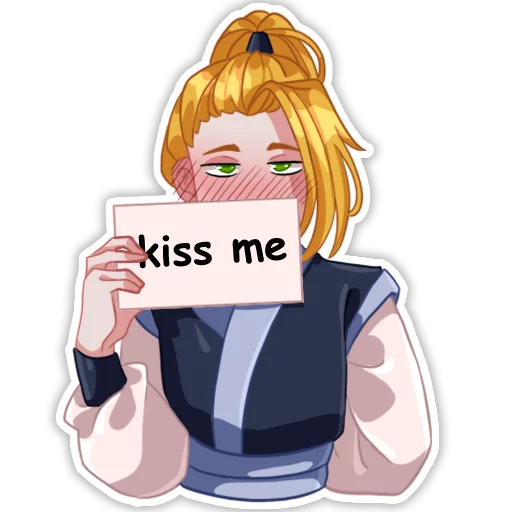 💋 Стикер «Небожители» для Telegram
