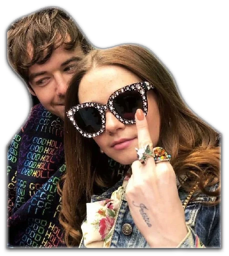 👫 Стикер «End of this f***ing world» для Telegram