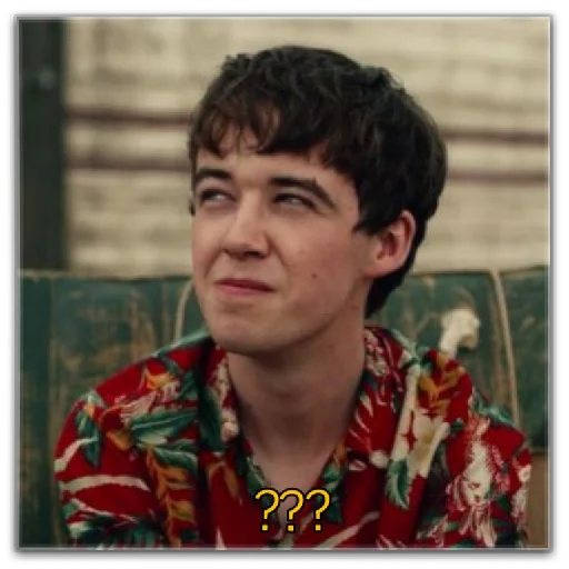 🤔 Стикер «End of this f***ing world» для Telegram