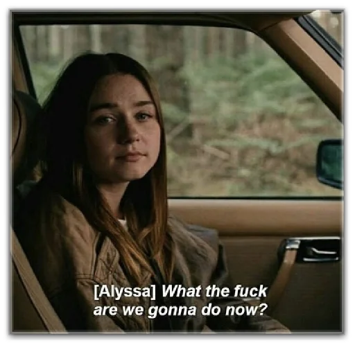 🙃 Стикер «End of this f***ing world» для Telegram