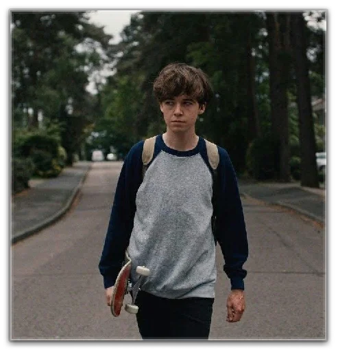 🚶‍♂ Стикер «End of this f***ing world» для Telegram