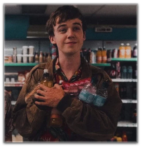 🥰 Стикер «End of this f***ing world» для Telegram