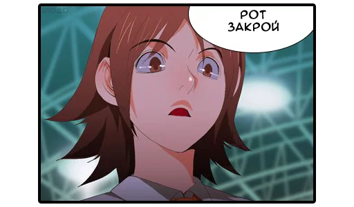 🤐 Стикер «The_God_Of_High_School» для Telegram