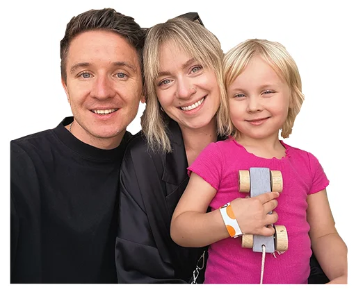 👨‍👩‍👧 Стикер «The Kukoyaka’s» для Telegram