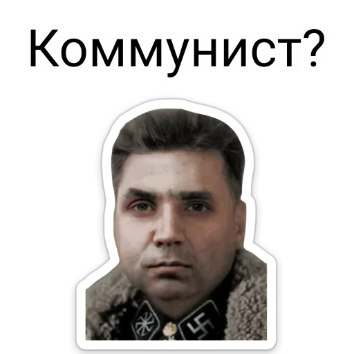 ⁉️ Стикер «ТНО шиза» для Telegram