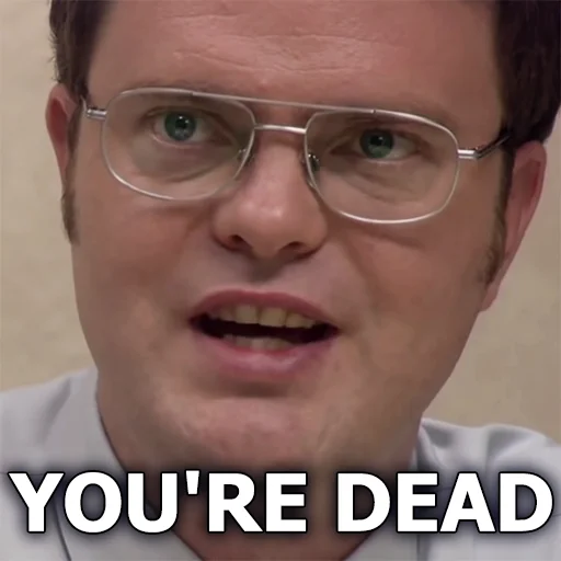 😤 Стикер «The Office» для Telegram