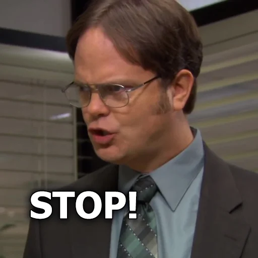 🤚 Стикер «The Office» для Telegram