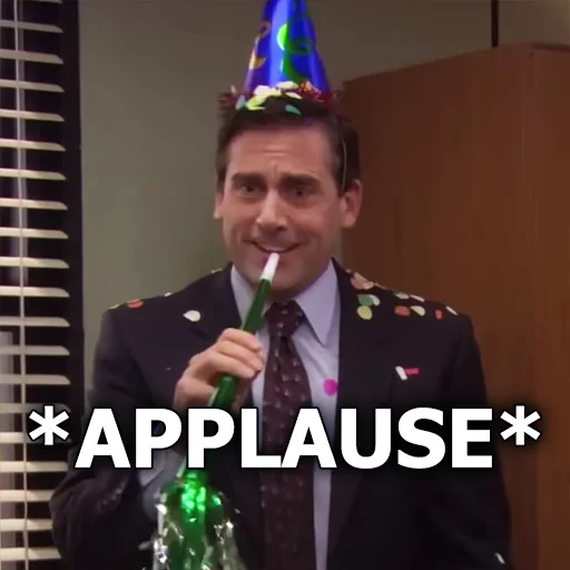 🥳 Стикер «The Office» для Telegram