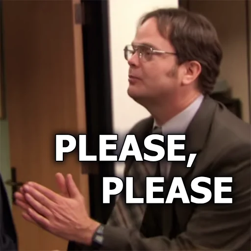 🥲 Стикер «The Office» для Telegram