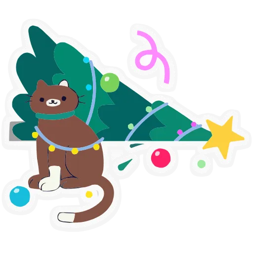 🎄 Эмодзи «Семейка Оливьёвых» для Telegram