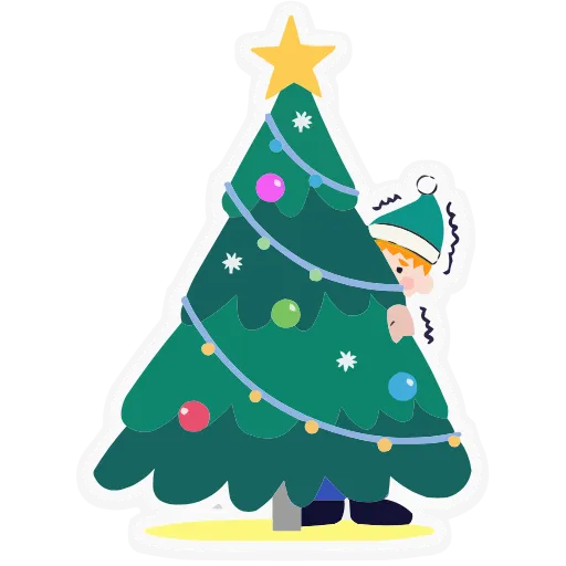 🎄 Эмодзи «Семейка Оливьёвых» для Telegram