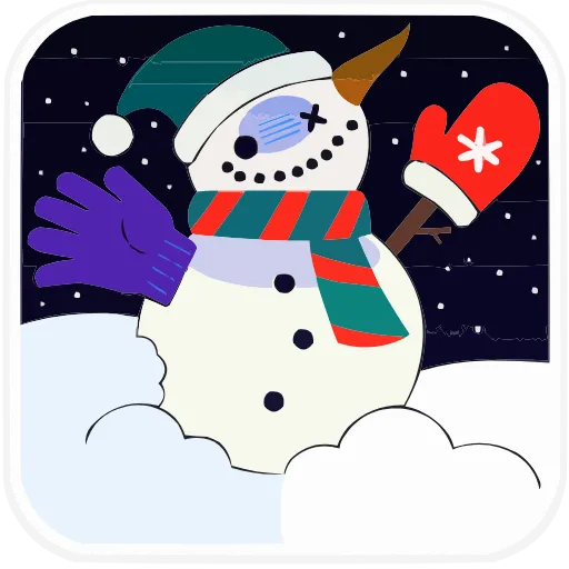 ☃️ Эмодзи «Семейка Оливьёвых» для Telegram