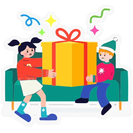 🎁 Эмодзи «Семейка Оливьёвых» для Telegram