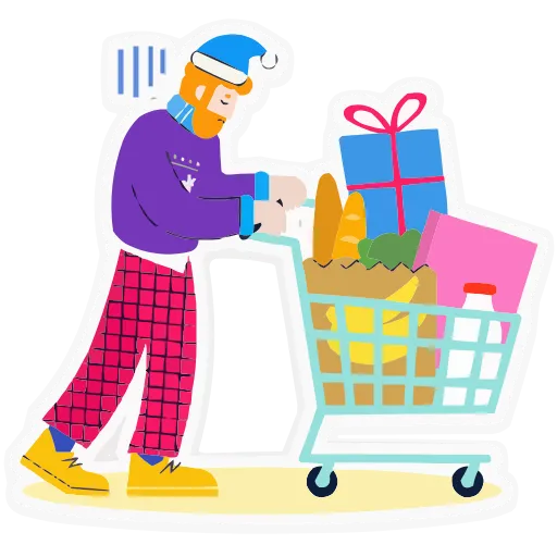 🛒 Эмодзи «Семейка Оливьёвых» для Telegram