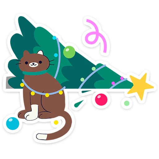 🎄 Стикер «Семейка Оливьёвых» для Telegram