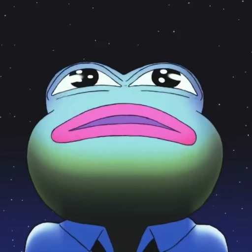 😀 Стикер «Pepe the Frog» для Telegram