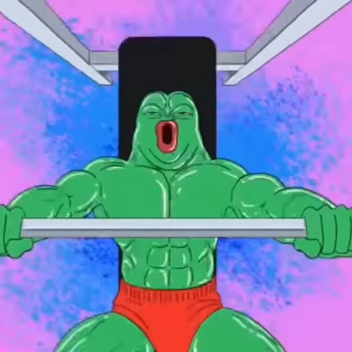 💪 Стикер «Pepe the Frog» для Telegram