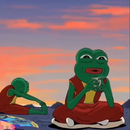 🍵 Стикер «Pepe the Frog» для Telegram