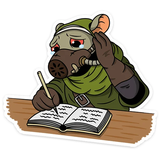 🌟 Стикер «Крысиная банда» для Telegram