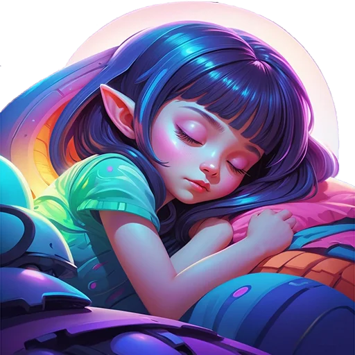 😴 Стикер «another planet» для Telegram