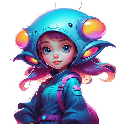 Стикерпак another planet для Telegram