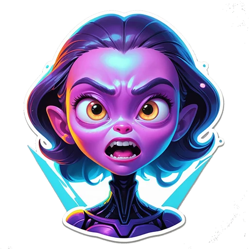 🤬 Стикер «another planet» для Telegram