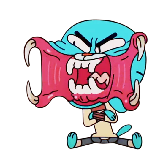 😡 Стикер «The Amazing World Of Gumball» для Telegram