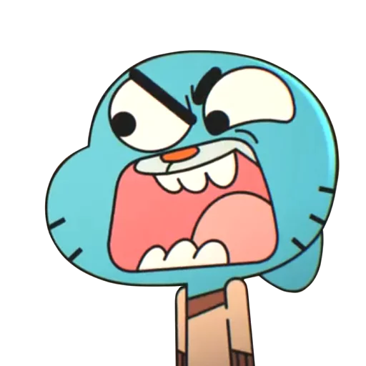 😠 Стикер «The Amazing World Of Gumball» для Telegram