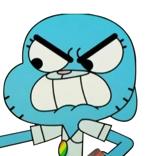 😠 Стикер «The Amazing World Of Gumball» для Telegram