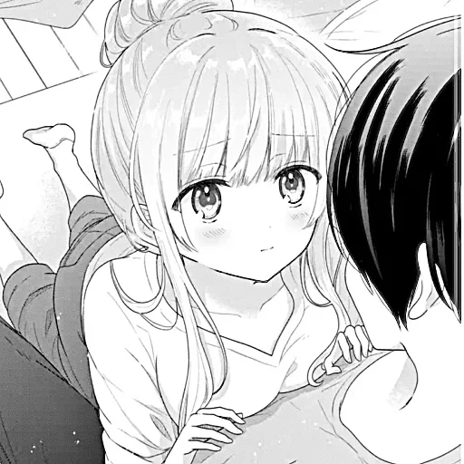 🥺 Стикер «The Angel Next Door Spoils Me Rotten» для Telegram
