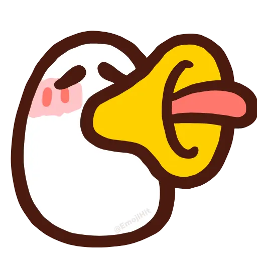 😝 Стикер «Duck» для Telegram
