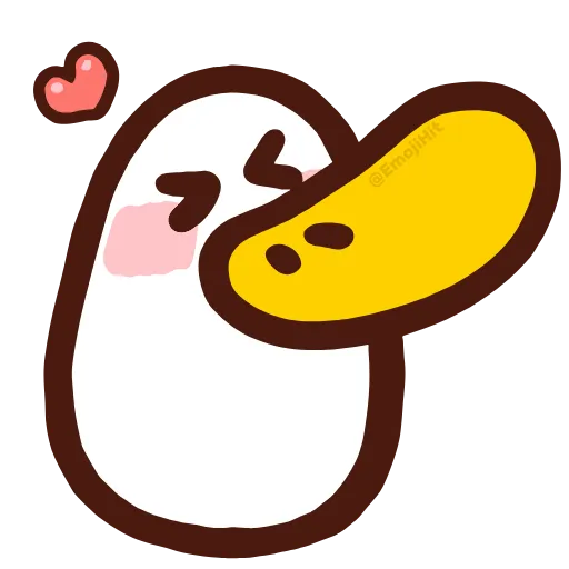 🥰 Стикер «Duck» для Telegram