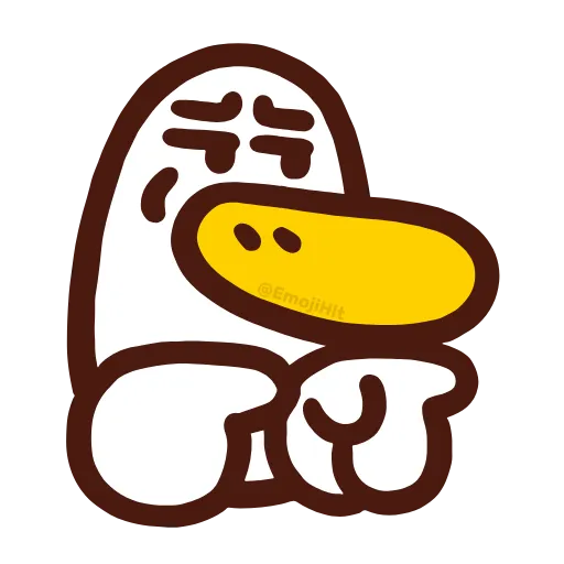 😉 Стикер «Duck» для Telegram