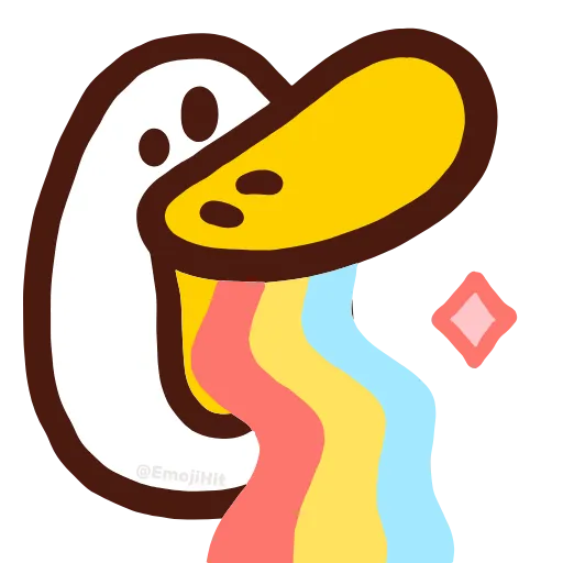 🌈 Стикер «Duck» для Telegram